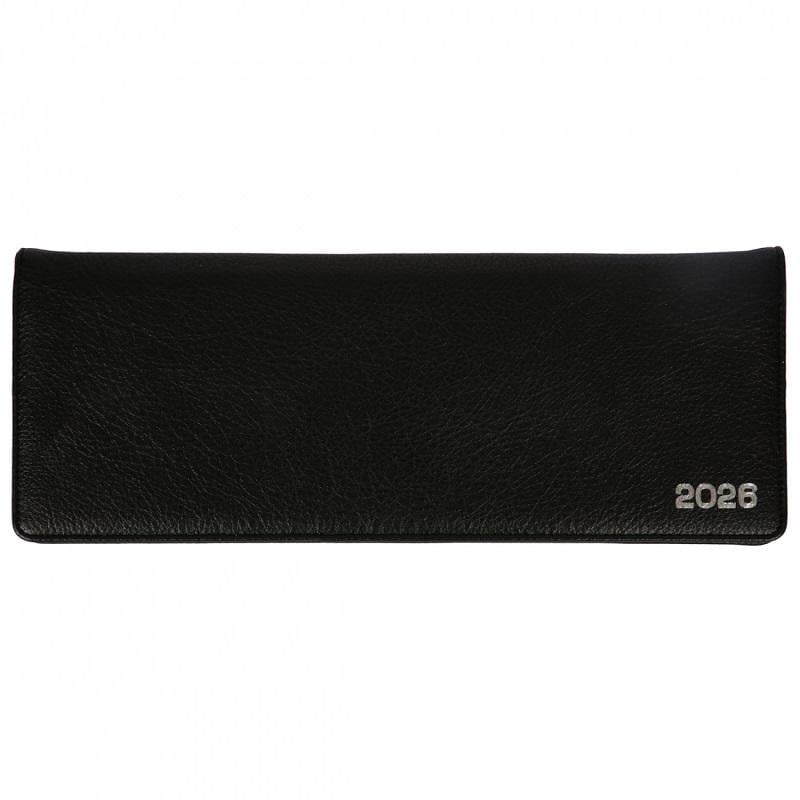 Планинг настольный датированный на 2026 год Leo Planner Сredo 128стр. 34х13 см Черный (252679)