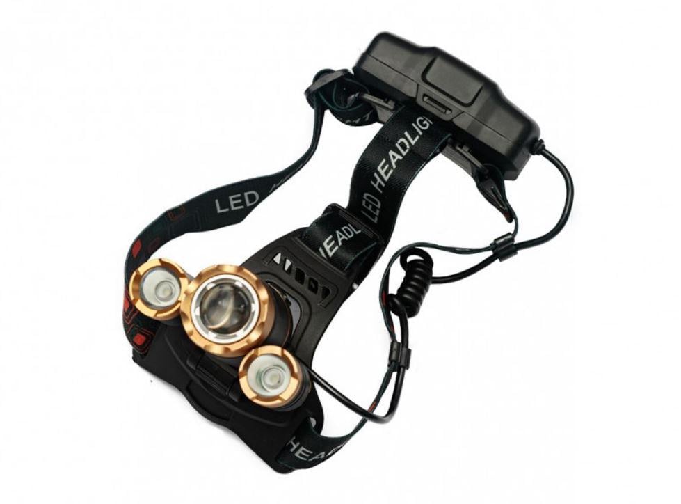 Фонарь налобный Luxel IP44 светодиодный 4 W 4 режима работы (TR-06)