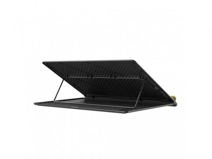 Подставка под ноутбук Baseus Let''s go Mesh Portable Laptop Stand SUDD-GY Grey/Yellow - фото 8