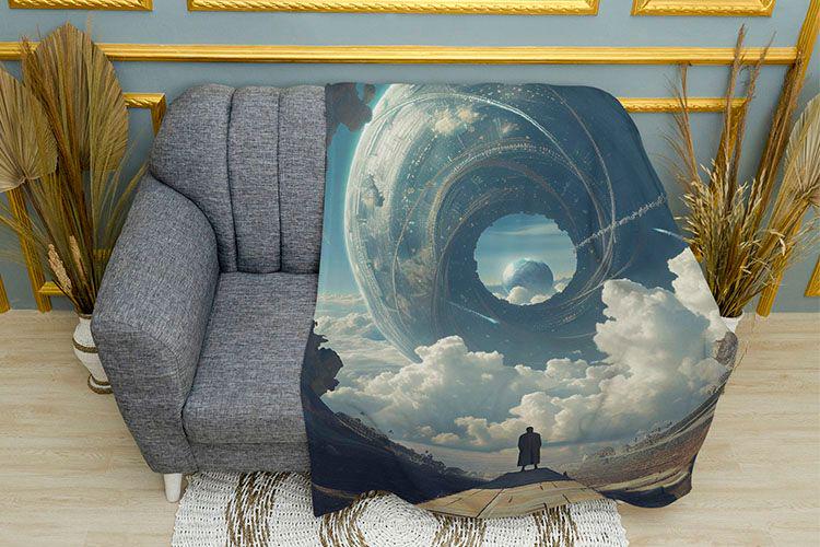 Плед 3D Majestic Portal Fantasy плюш однослойный 150х210 см (114338-1) Плед 3D Majestic Portal Fantasy плюш однослойный 150х210 см (114338-1)