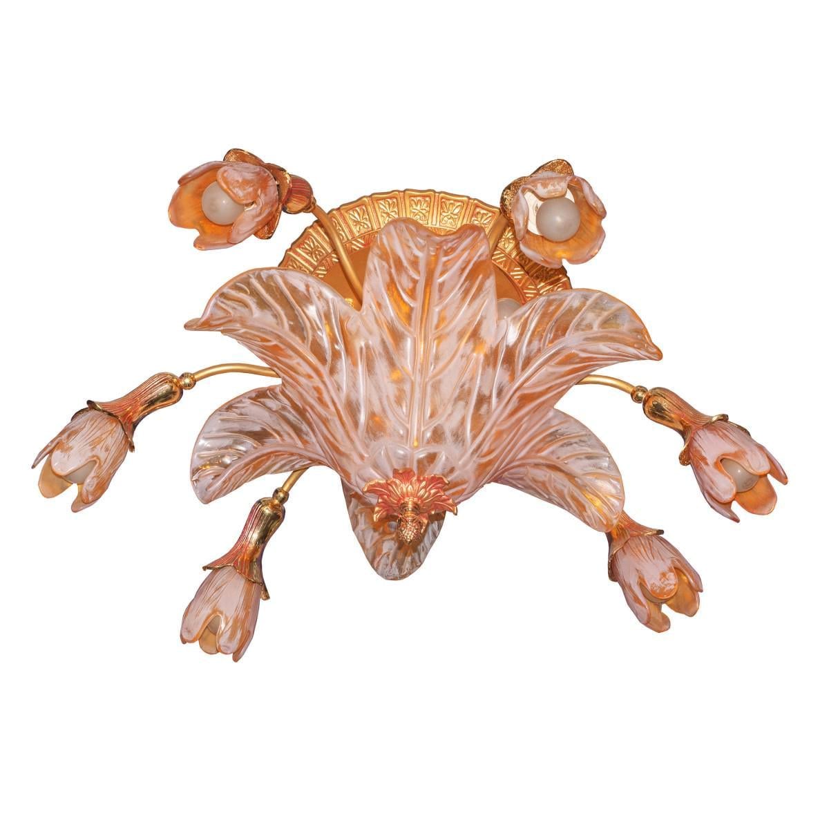 Люстра галогенна велика Brille BCL-037S/15 флористика