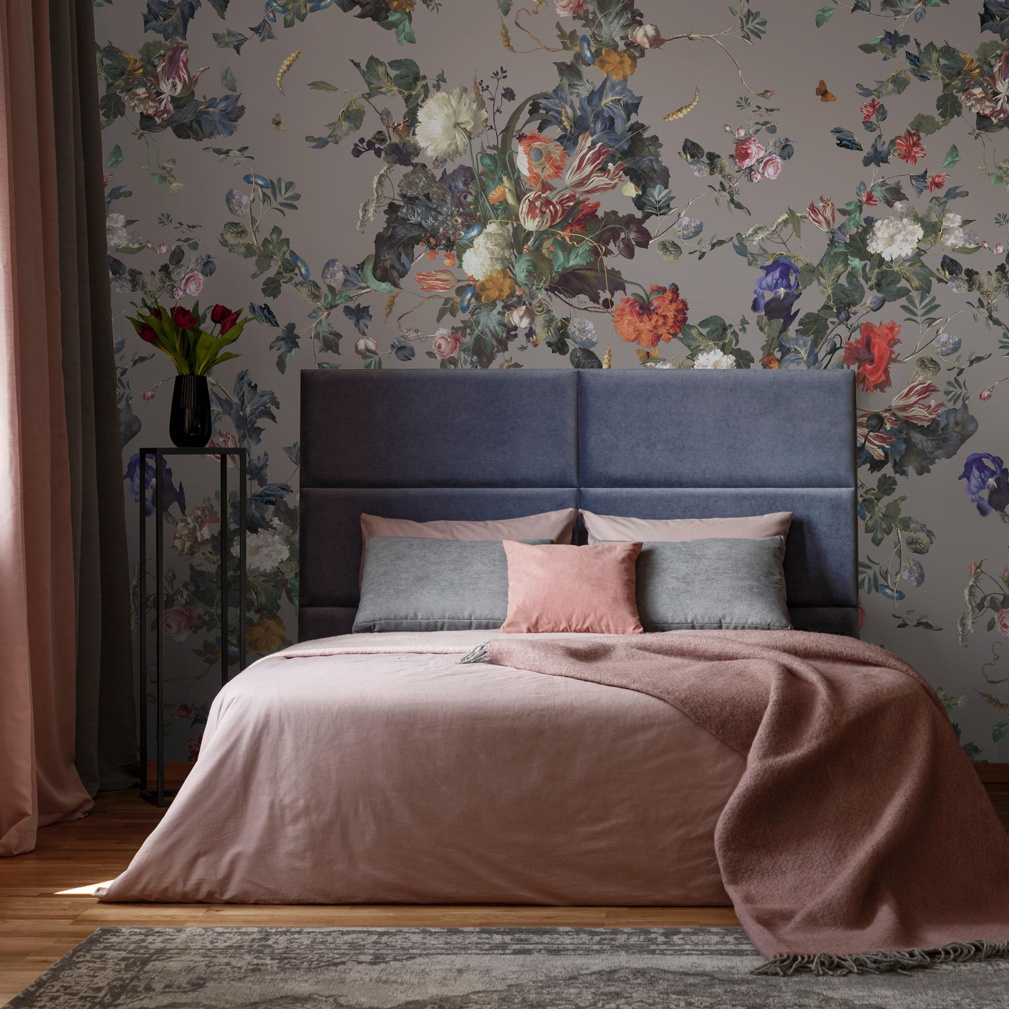 Фотообои премиум-класса AdaWall SEASONS MURAL Floral Серый (SE315-2) Фотообои премиум-класса AdaWall SEASONS MURAL Floral Серый (SE315-2)