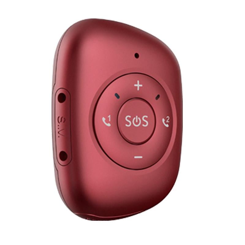 GPS-трекер 4G V50 SOS с GPS/Wi-Fi/кнопкой SOS/двусторонней связью и определением падения Красный (3188209472)