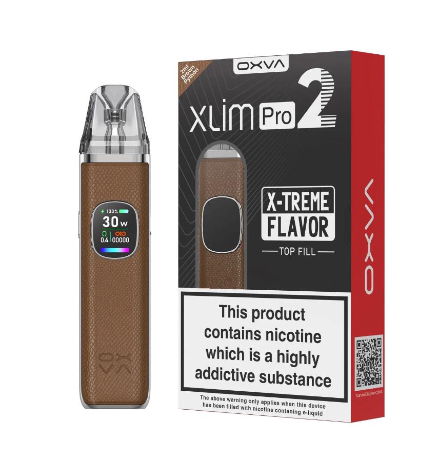 Pod-система OXVA XLIM PRO 2 1300 mAh Brown Python (22480) - фото 4