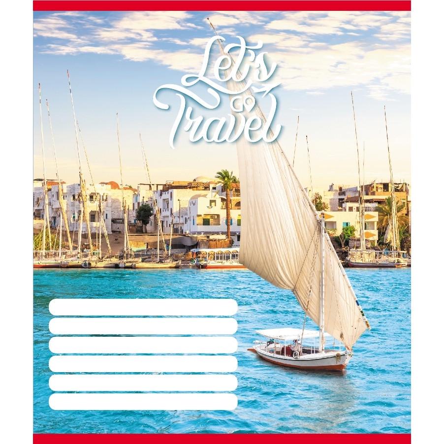 Зошит учнівський Leader У подорож 024-550276K-3 в клітинку 24 арк. (RLT55269)