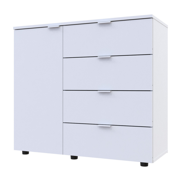 Комод Doros з шухлядами та дверкою Білий (41510028) - фото 2 Комод Doros з шухлядами та дверкою Білий (41510028) - фото 2