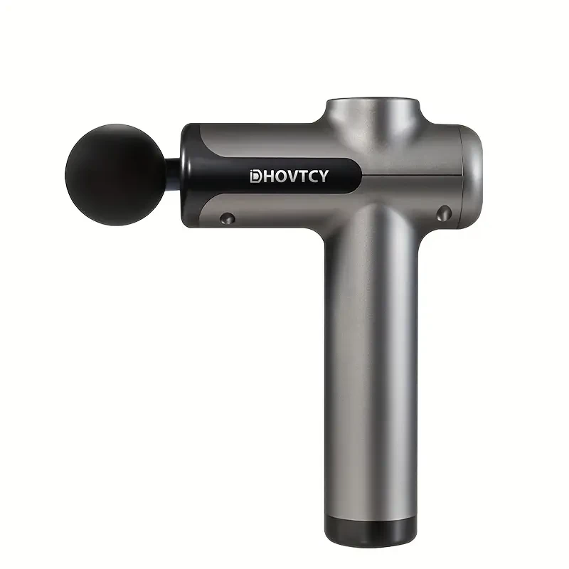 Массажный пистолет Dhovtcy Smart Fascia Gun N3 99 скоростей 4 насадки аккумулятор 1800 mAh USB-C Серый (2618973010)