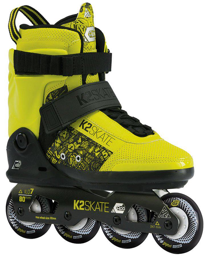 Роликові ковзани K2 Il Capo р. 40,5 Жовтий (3030022) Роликові ковзани K2 Il Capo р. 40,5 Жовтий (3030022)