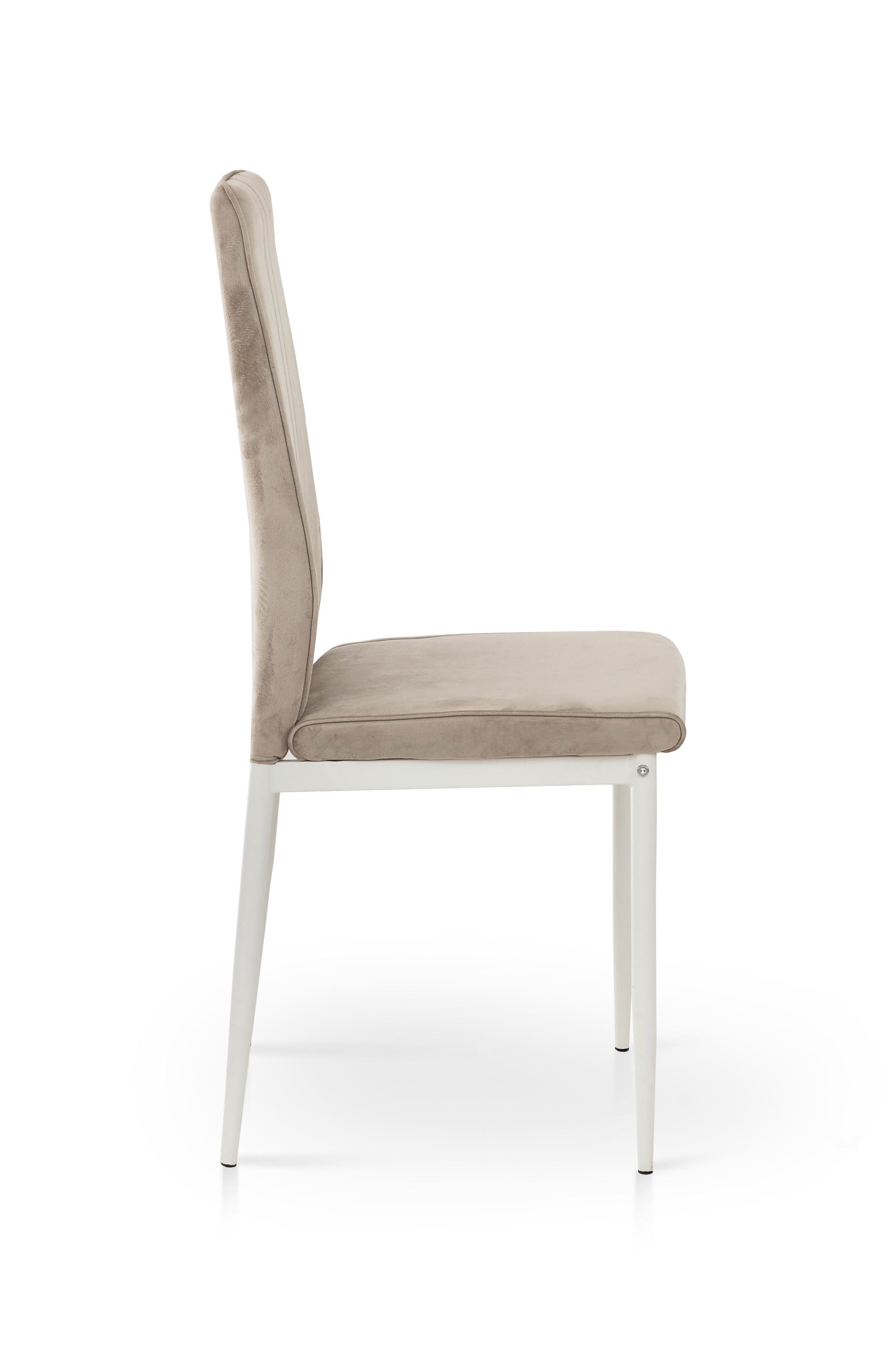 Стул для кухни и гостиной ГРЕЙС Рич 410х970х400 мм Белый/Песочный (GAА0057680) - фото 2