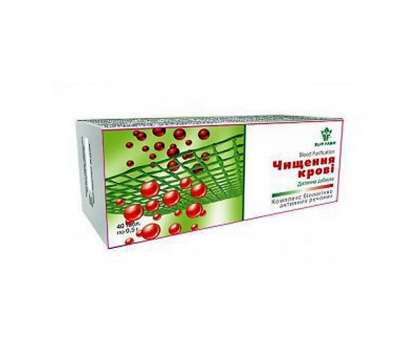 Дієтична добавка Очищення крові №40
