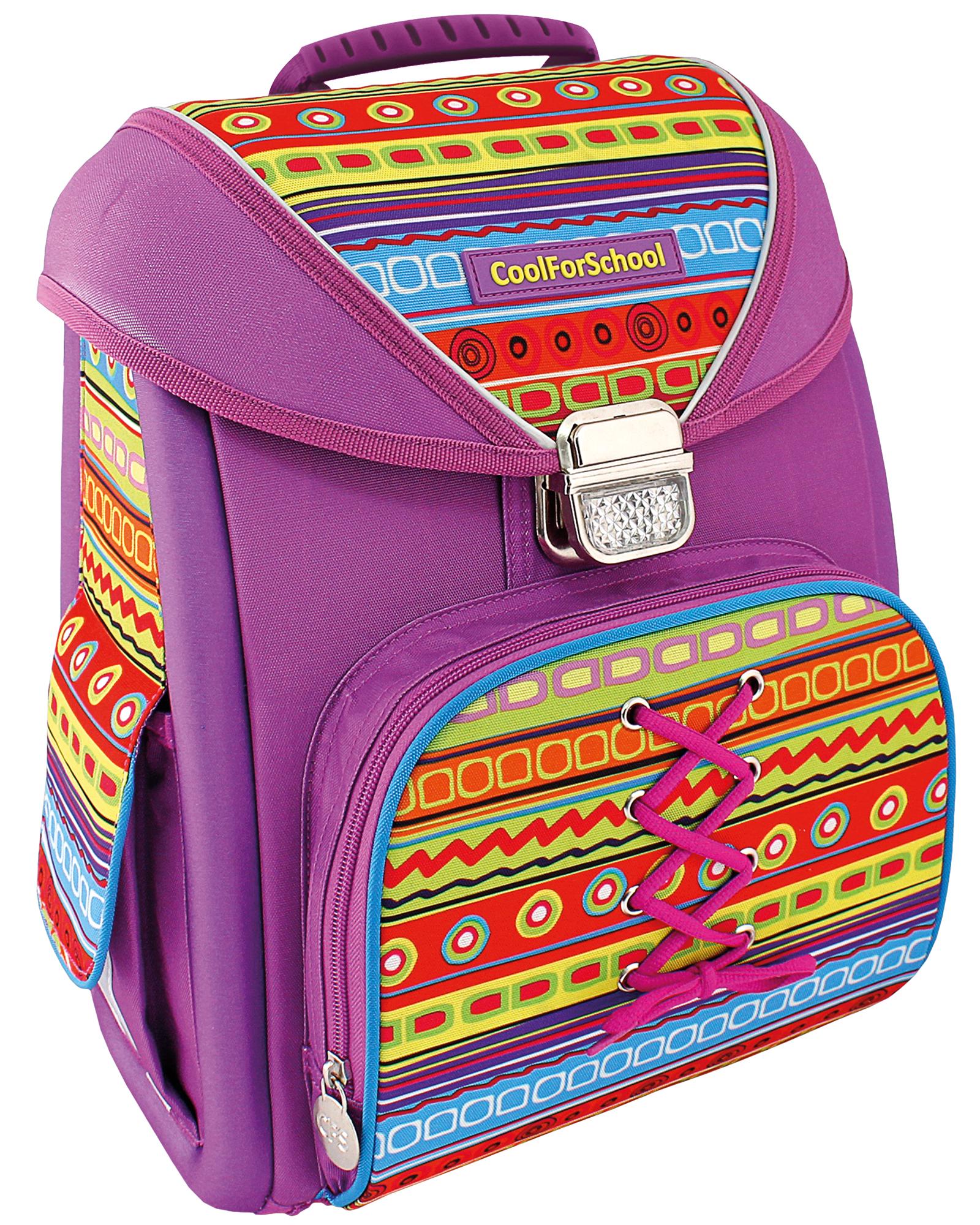 Рюкзак-трансформер Cool For School Tracery 35,5х28х21 см 16-25 л Фиолетовый (CF85806)