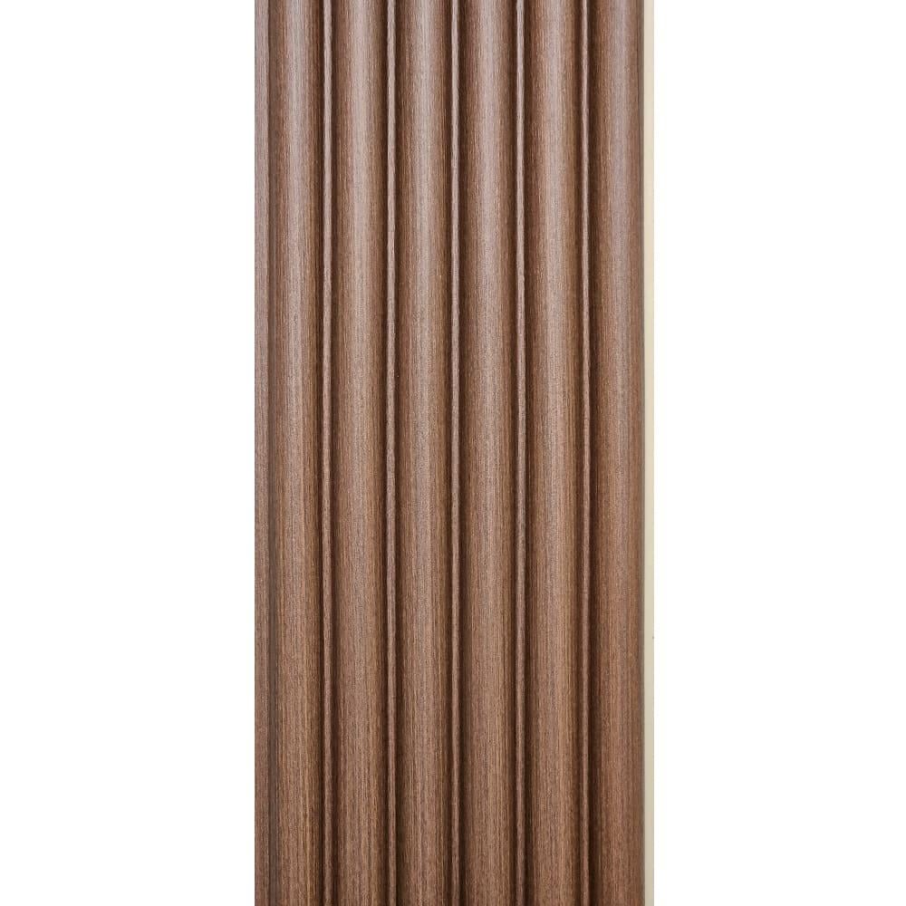 Рейкова панель Sticker Wall WPC Кругла 3000х152х15 мм (SW-00001872)