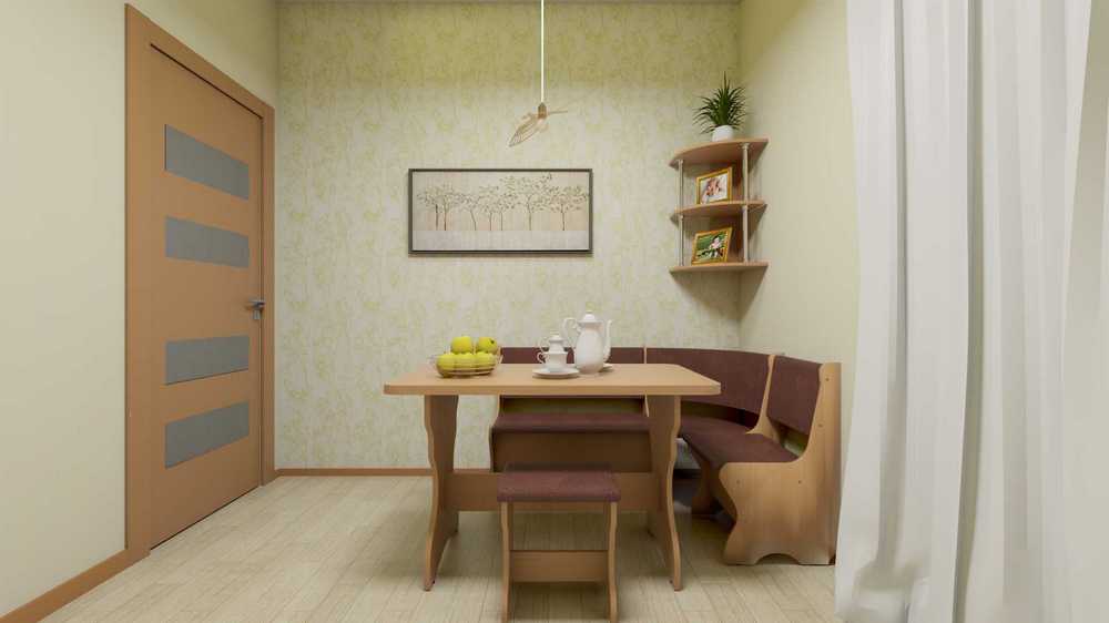 Стол кухонный Компанит КС-2 Бук (60c733f056ed397aa7104876) - фото 3