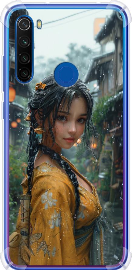 Чехол на Xiaomi Redmi Note 8T Anime-girl (6133sp-1818-42517)