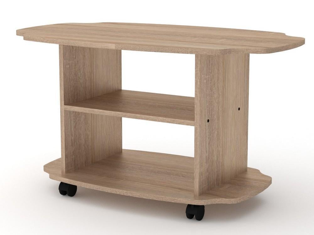 Стол журнальный Компанит Твист Дуб сонома