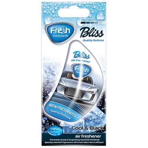 Освежитель воздуха жидкий Fresh Way BLISS Cars Cool and Black 8 мл (00000031935)