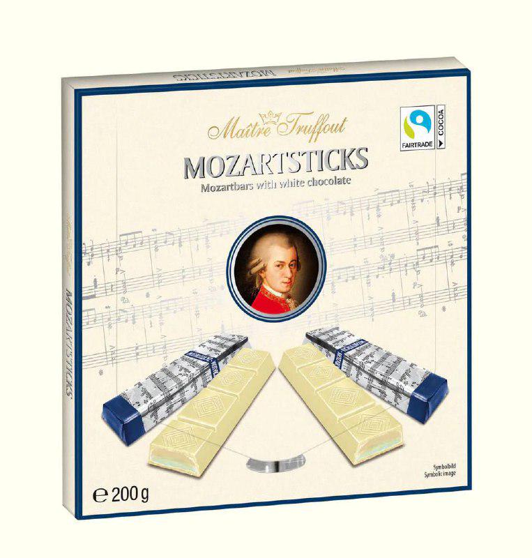 Стіки Mozart Марципан з фісташками з білим шоколадом 200 г (14585159)