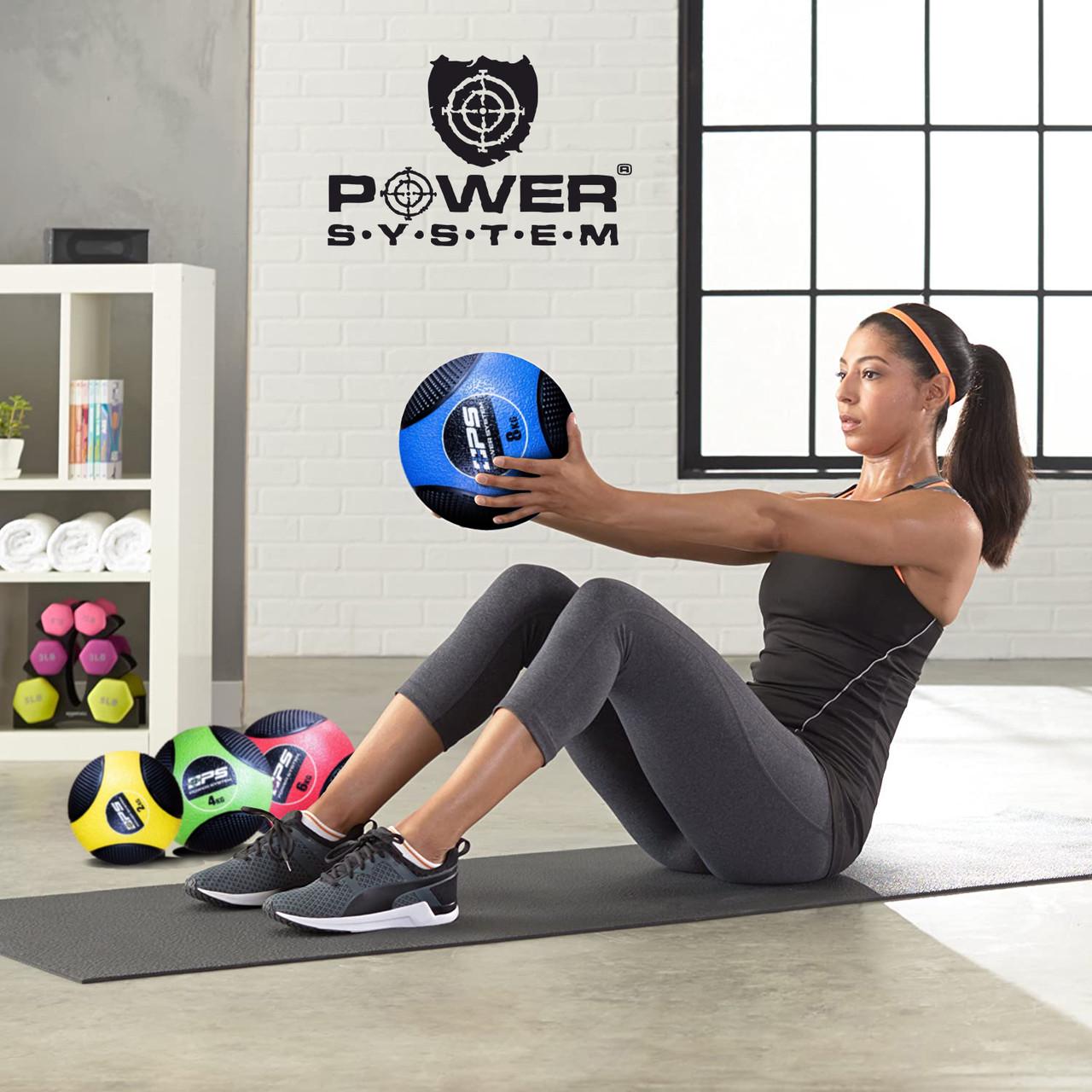 Медбол Medicine Ball Power System PS-4136 6 кг - фото 4