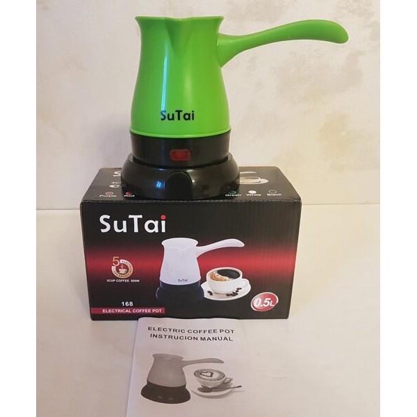 Кавоварка електрична SuTai 168 600 Вт 0,5 л Зелений (2770) - фото 3 Кавоварка електрична SuTai 168 600 Вт 0,5 л Зелений (2770) - фото 3