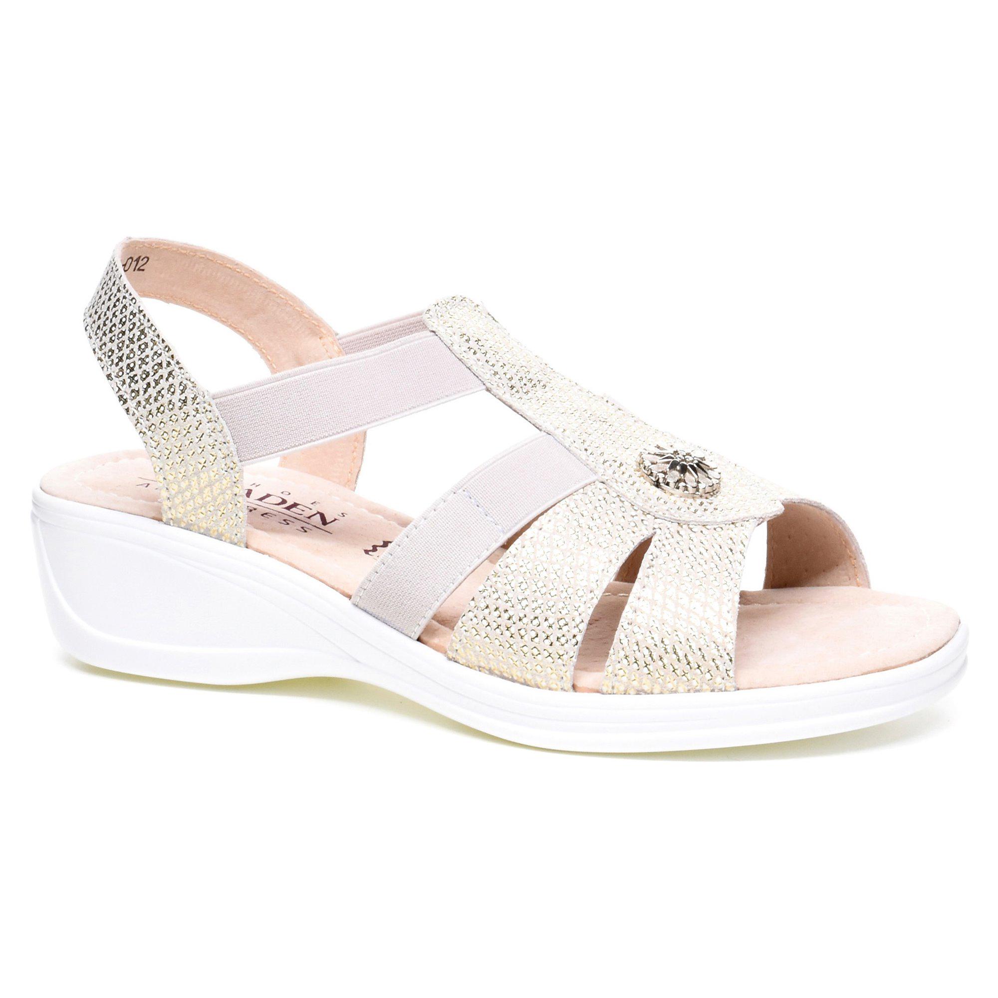 Сандалии женские Baden р. 40 Серебряный (069497-40)