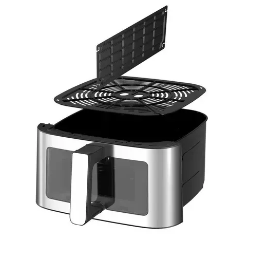 Фритюрница профессиональная Zepline ZP-211 с двумя тенами 14 л Черный (2734225231)