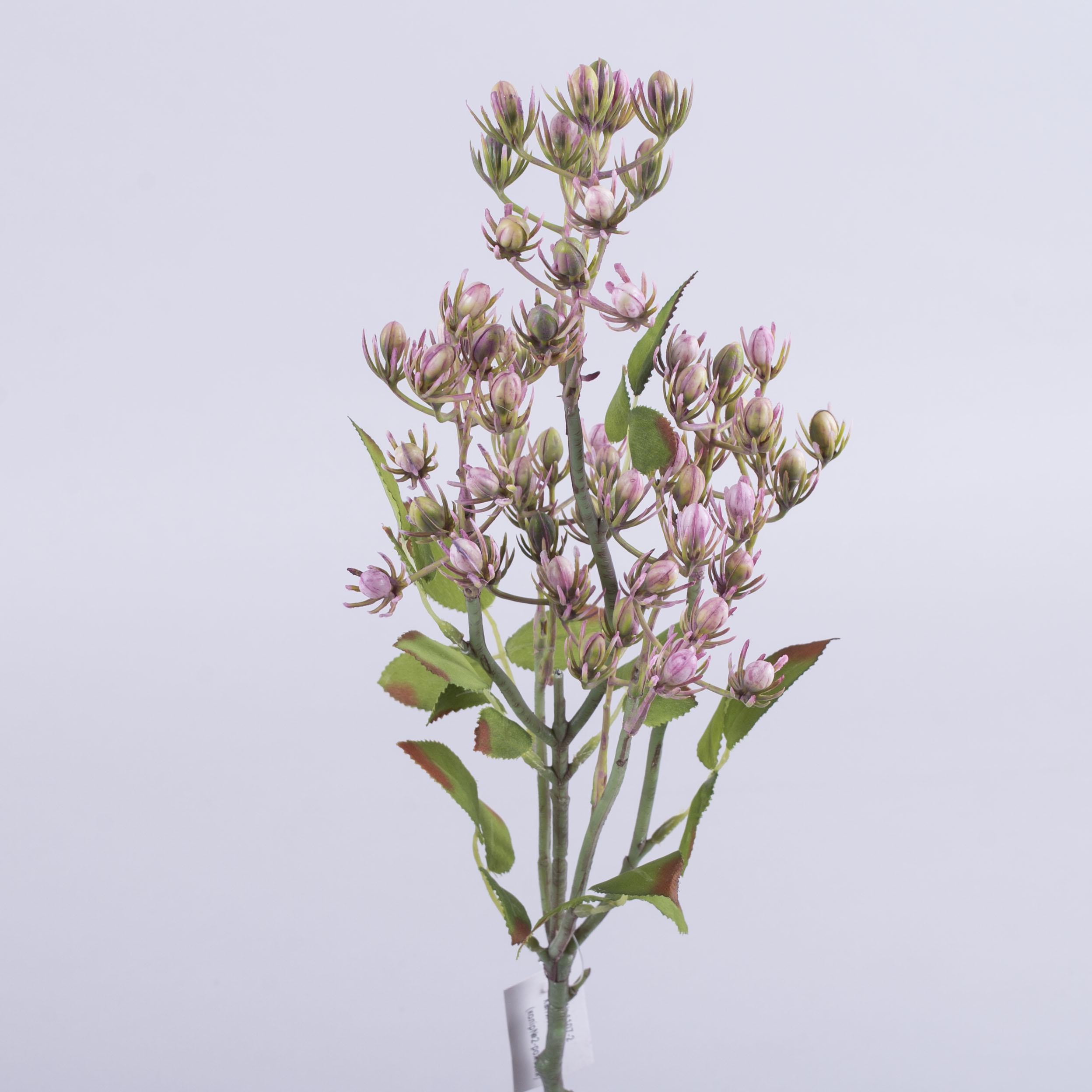 Ветка гиперикум искусственная Розовый (1107-2)