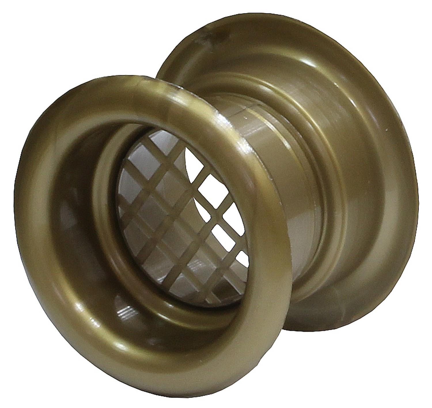 Решітки дверні AirRoxy втулка 6 шт. Золотий (02-118)