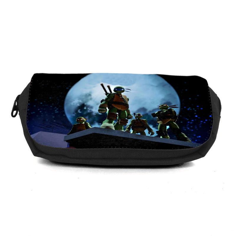 Пенал школьный Ракушки Ниндзя Ninja Turtles TMNT-006 Черный (1529788638)