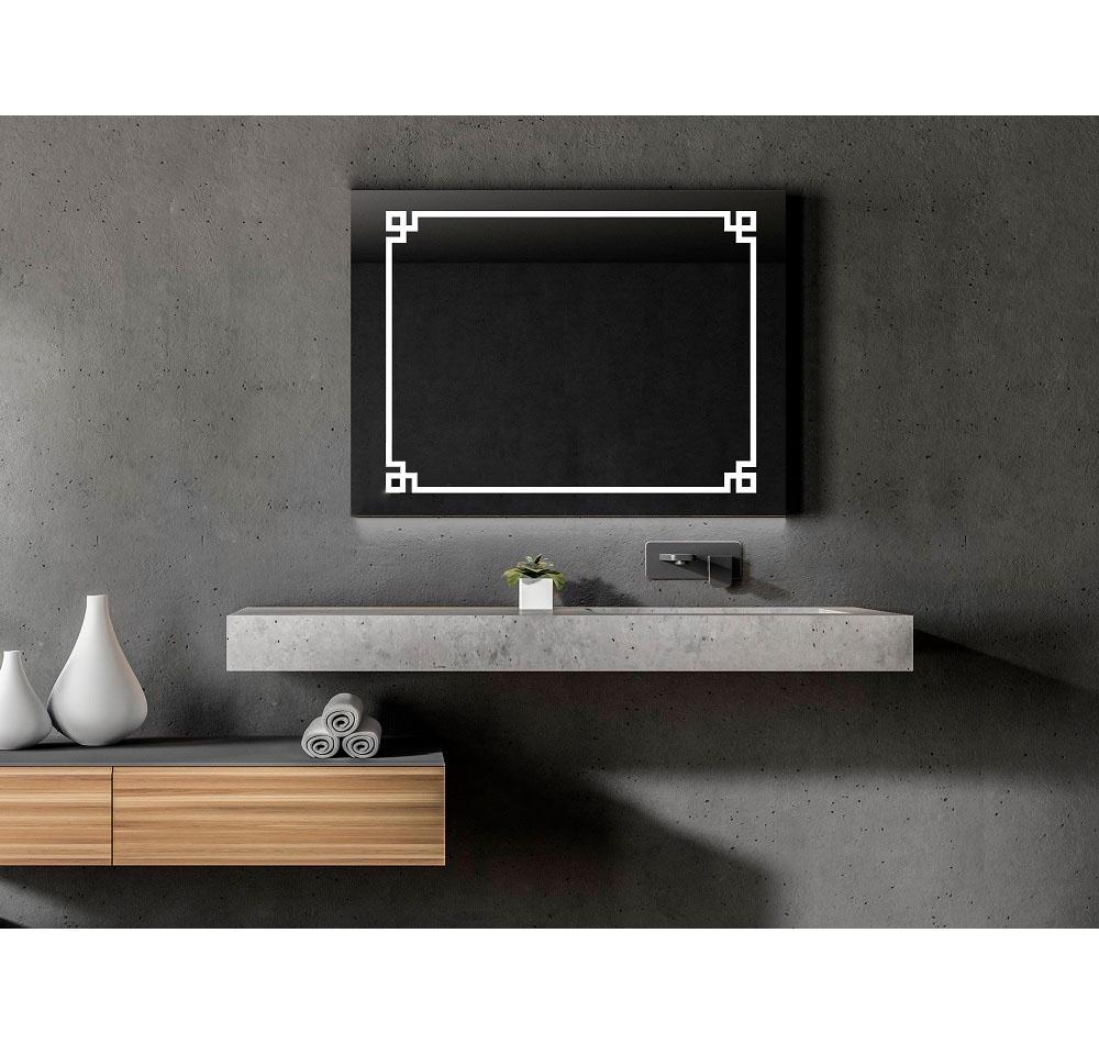 Зеркало Wellss WL-2006 с Led-подсветкой 700х850х30 мм (02573)