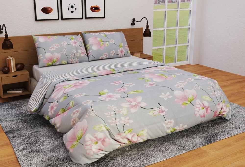 Постельное белье Аист ранфорс 542Д полуторный