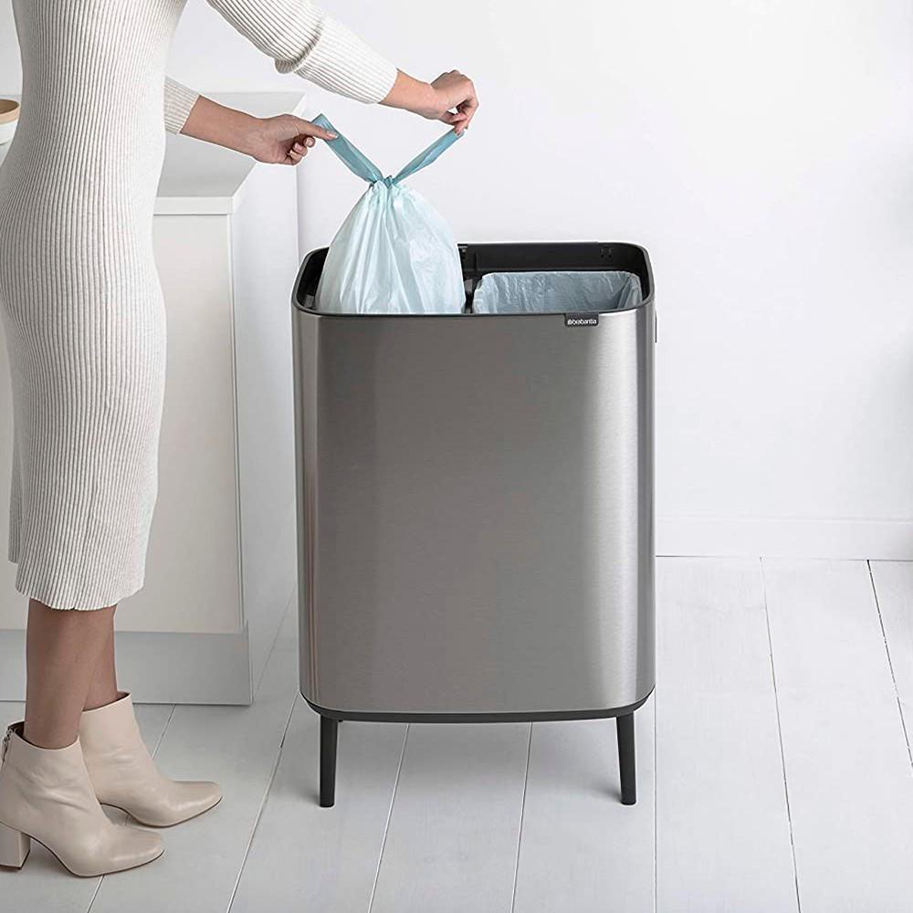 Бак для мусора Brabantia Bo Touch Bin Hi 2х30 л (130649) - фото 7