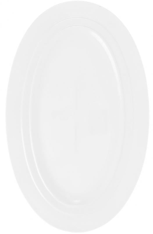 Блюдо фарфоровое White City овальное 35х22 см Белый (BD-988-151)
