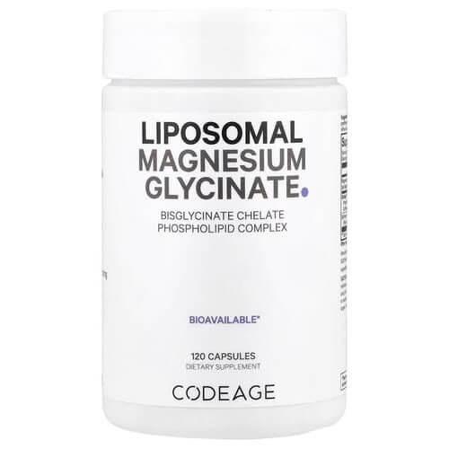 Магний Codeage Liposomal Magnesium Glycinate 120 капс. (AGE-33371)