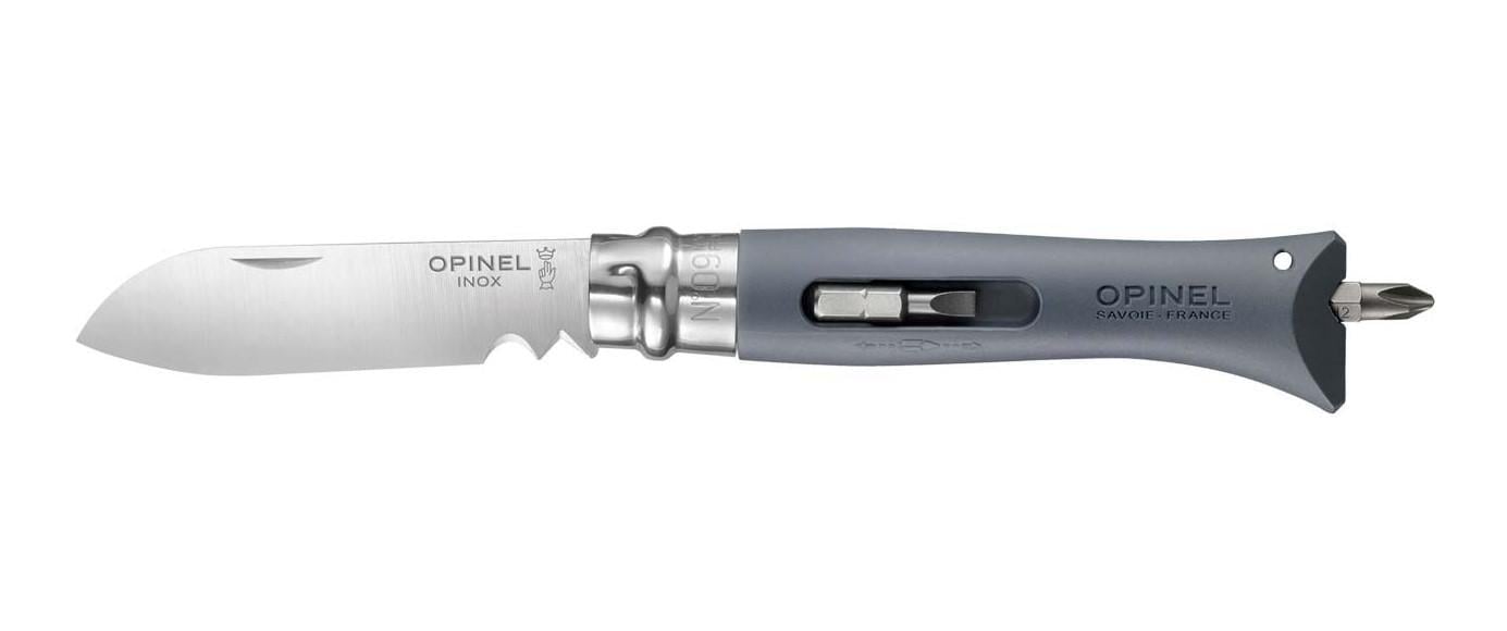Ніж мисливський туристичний Opinel DIY №9 Inox Сірий (2046346) Ніж мисливський туристичний Opinel DIY №9 Inox Сірий (2046346)