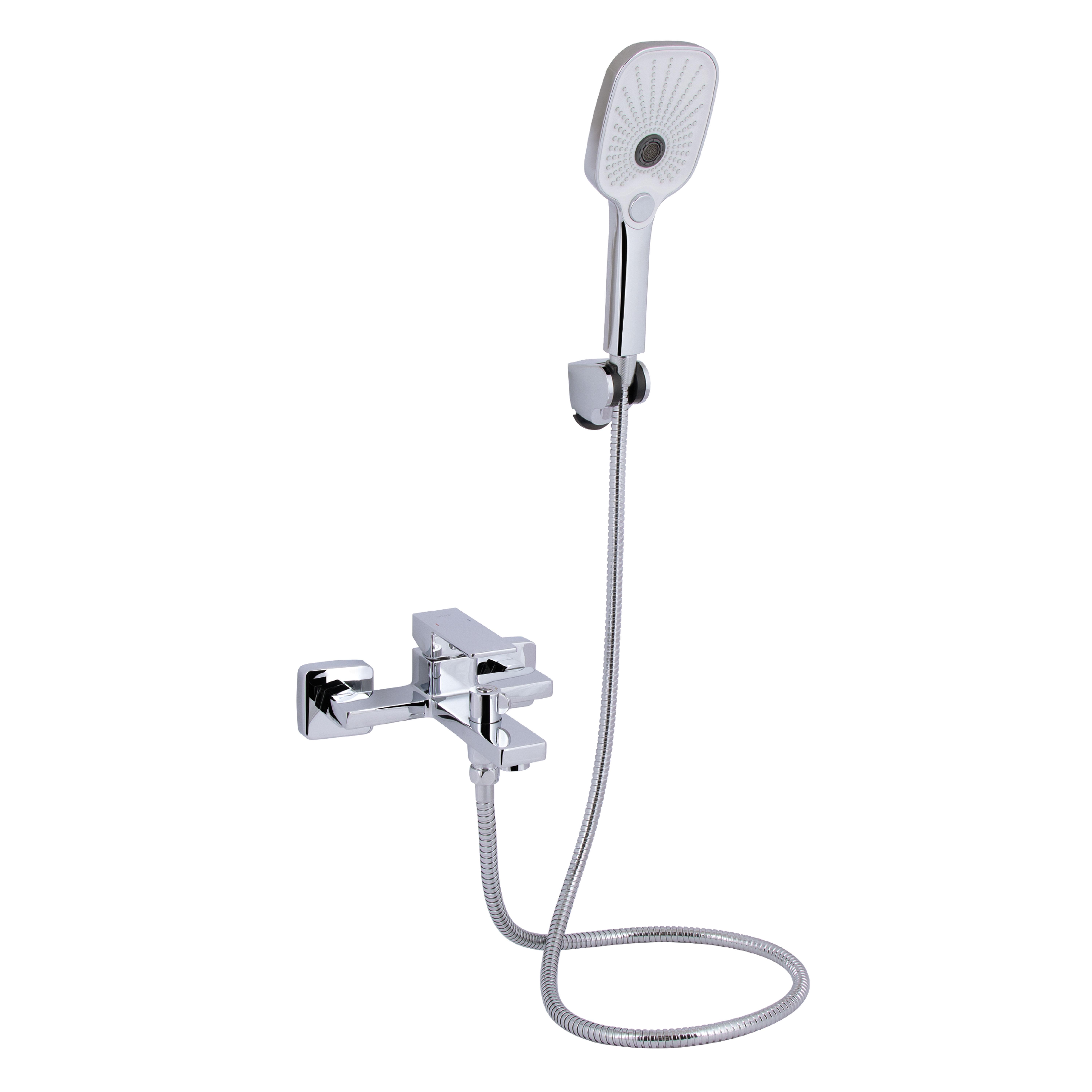 Смеситель для ванны Q-tap Gemini QTGEM259CRM45681 однорычажный Хром (233727)