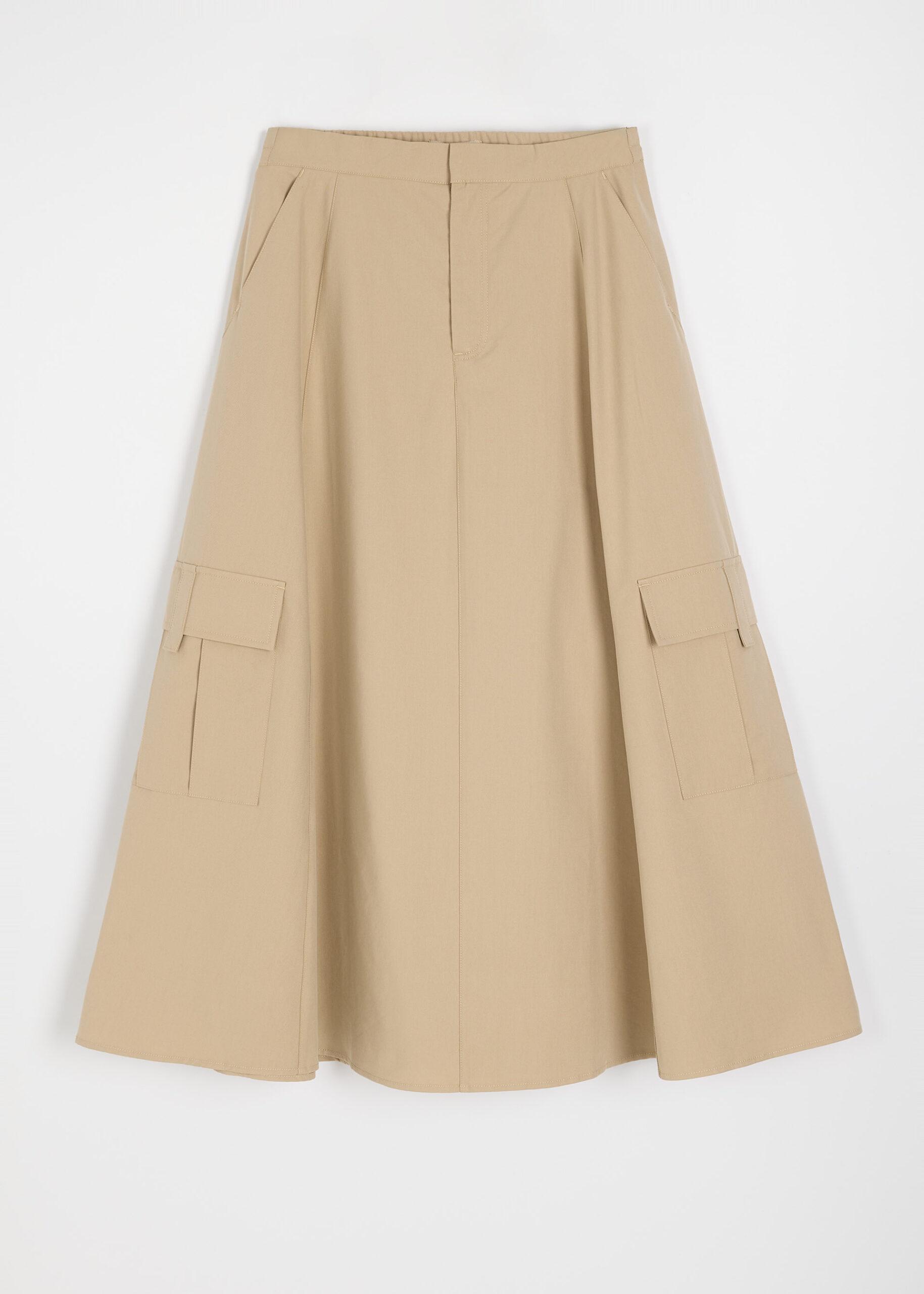 Спідниця жіноча міді Diverse DULIA L Пісочний (5905384144737) - фото 5