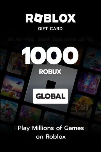 Скретч-карточка Roblox Gift Card 1000 Robux Global