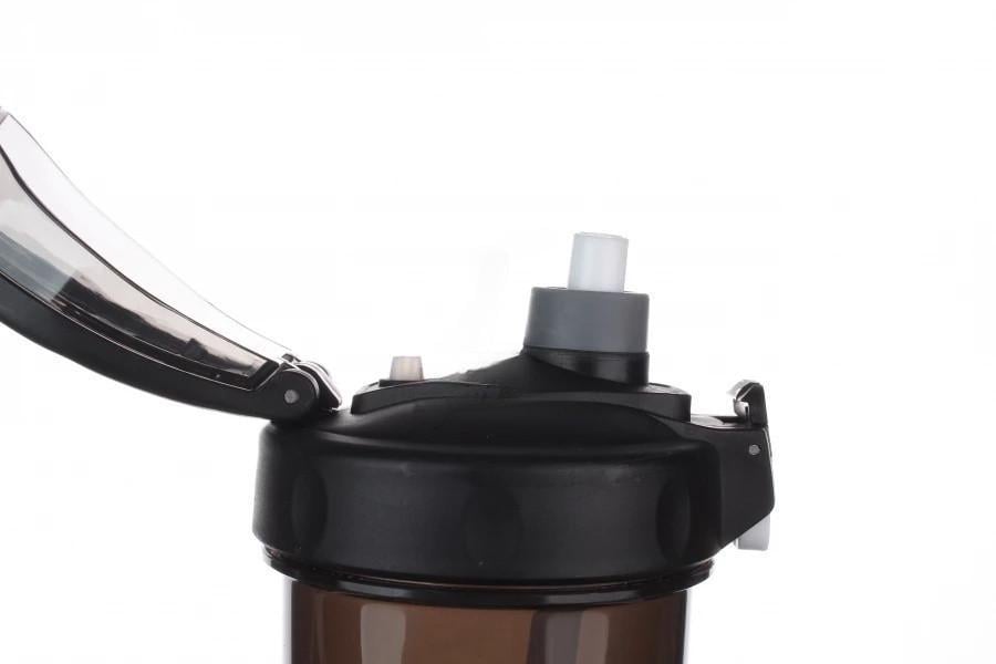 Бутылка-шейкер LaPrida из пищевого пластика 800 мл Коричневый (67-3851) - фото 2 Бутылка-шейкер LaPrida из пищевого пластика 800 мл Коричневый (67-3851) - фото 2