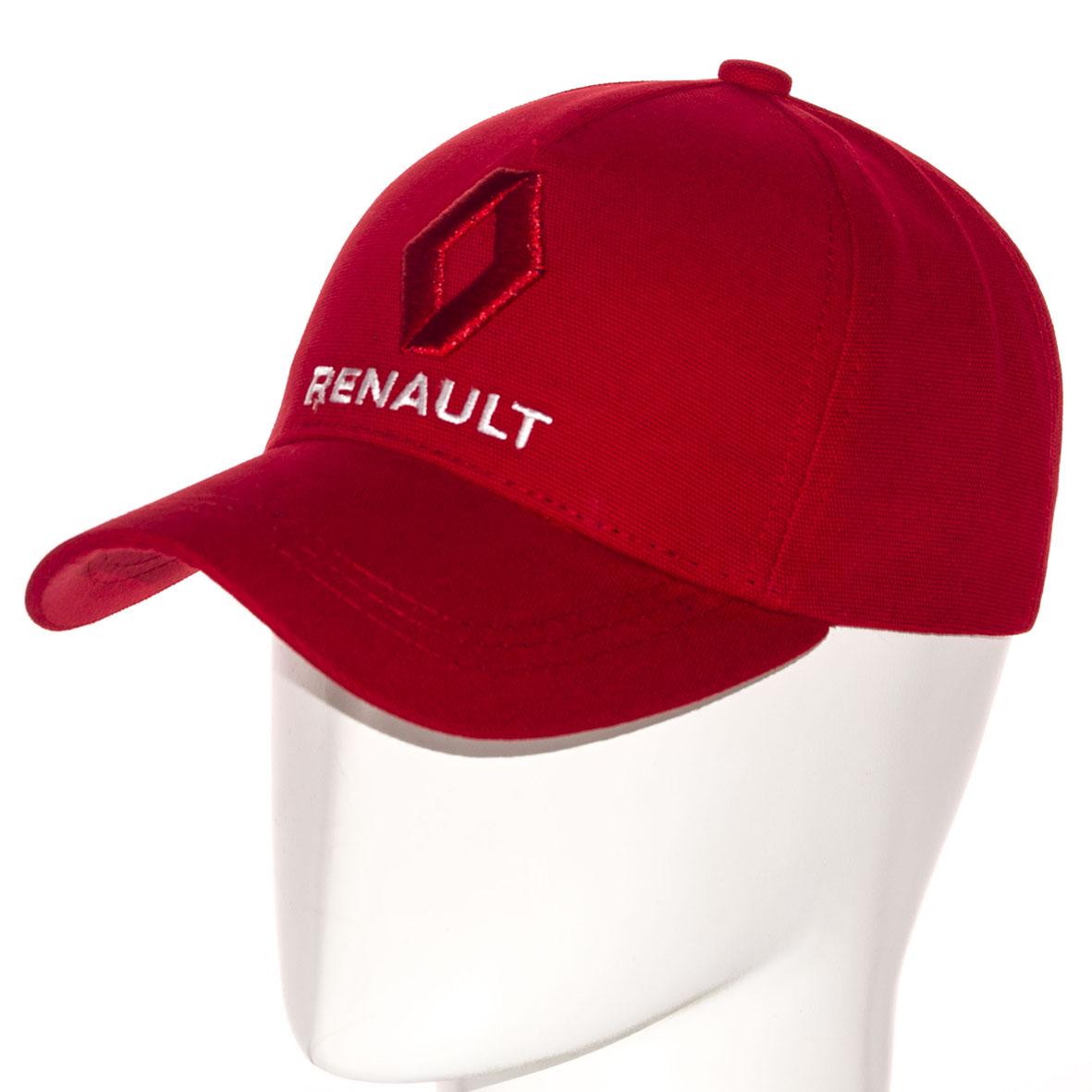 Бейсболка Renault BTH20682 с регулировкой из плотного коттона L/р. 57-58 Красный
