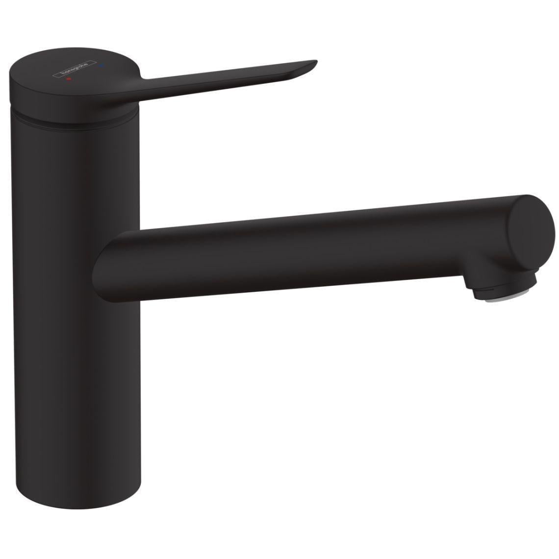 Смеситель кухонный для мойки Hansgrohe Zesis M33 150 1jet латунь Black Matt (74802670)