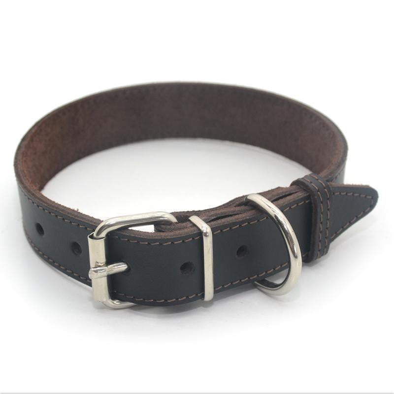 Ошейник для собак Zoo-hunt Весна кожаная 3,0/41-51 см Коричневый - фото 1 Ошейник для собак Zoo-hunt Весна кожаная 3,0/41-51 см Коричневый - фото 1