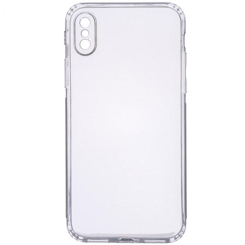 Противоударный TPU Чехол Epic Transparent 1,5mm Full Camera для Apple iPhone XS Max (6.5") Бесцветный (прозрачный)