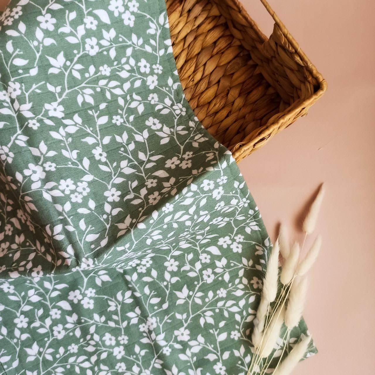 Мусліновий рушник Just Kids 30x50 см Темно-зелений (f7e672b8) - фото 2