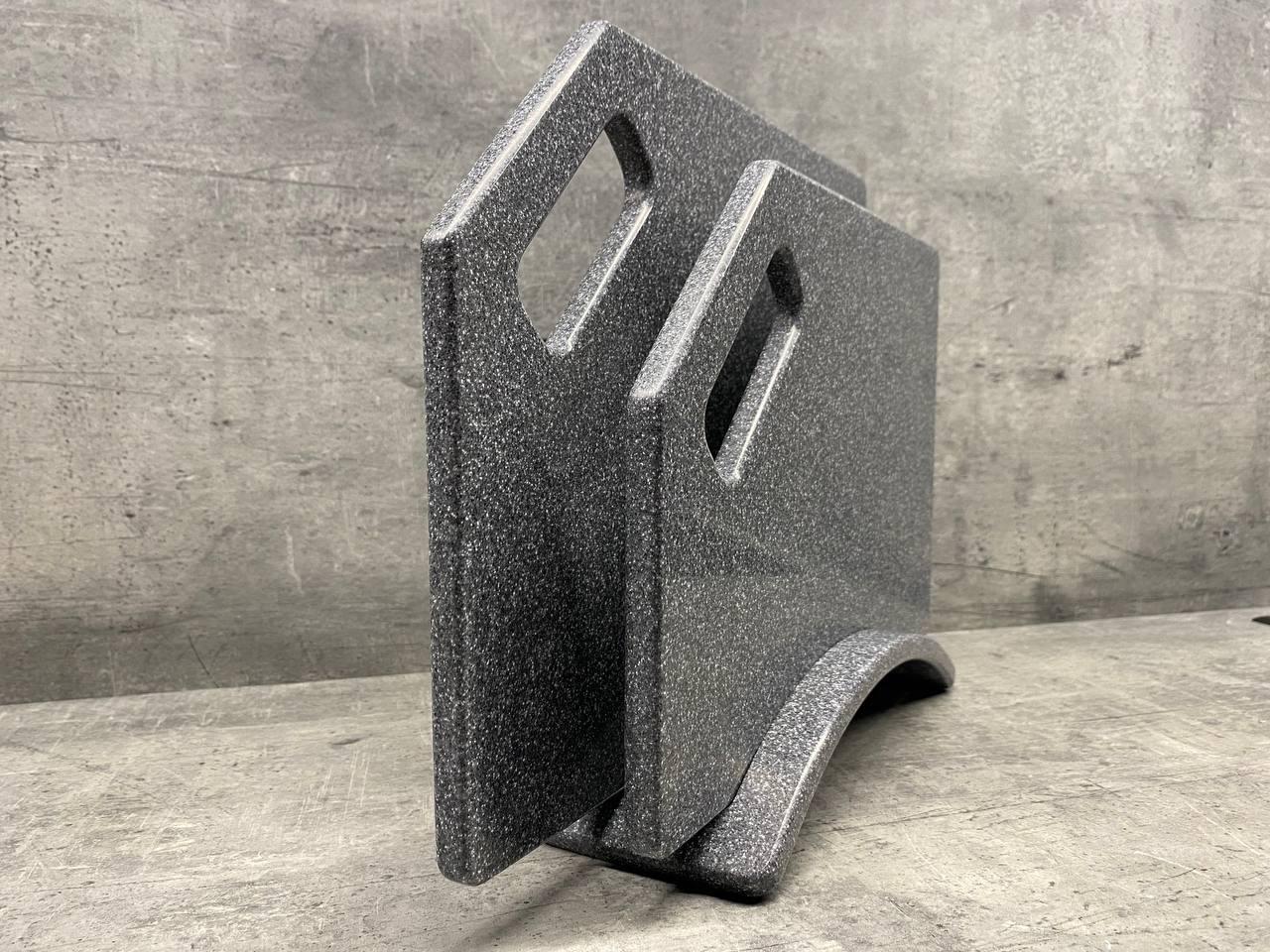 Набір дошок кухонних Night Light зі штучного акрилового каменю на підставці 2 шт. - фото 2 Набір дошок кухонних Night Light зі штучного акрилового каменю на підставці 2 шт. - фото 2