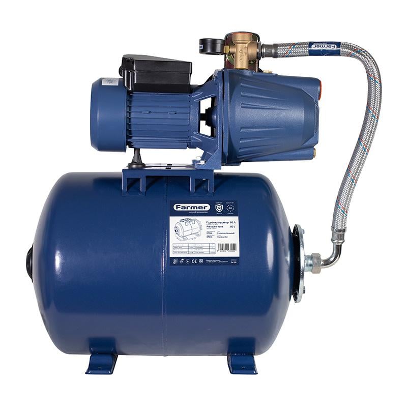 Насосная станция Farmer Jet 100L 1,1 кВт/50 л сталь