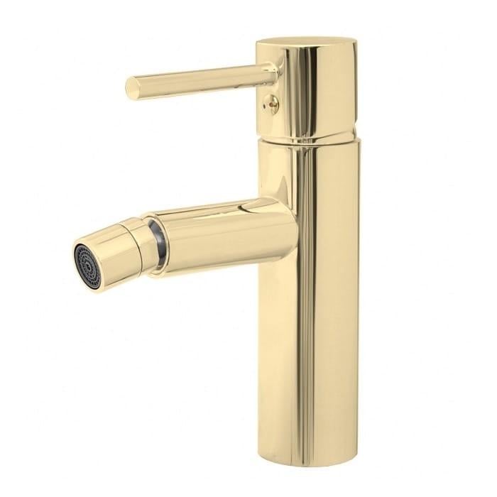 Смеситель для биде Rea Tess однорычажный Золотой (REA-B8807)