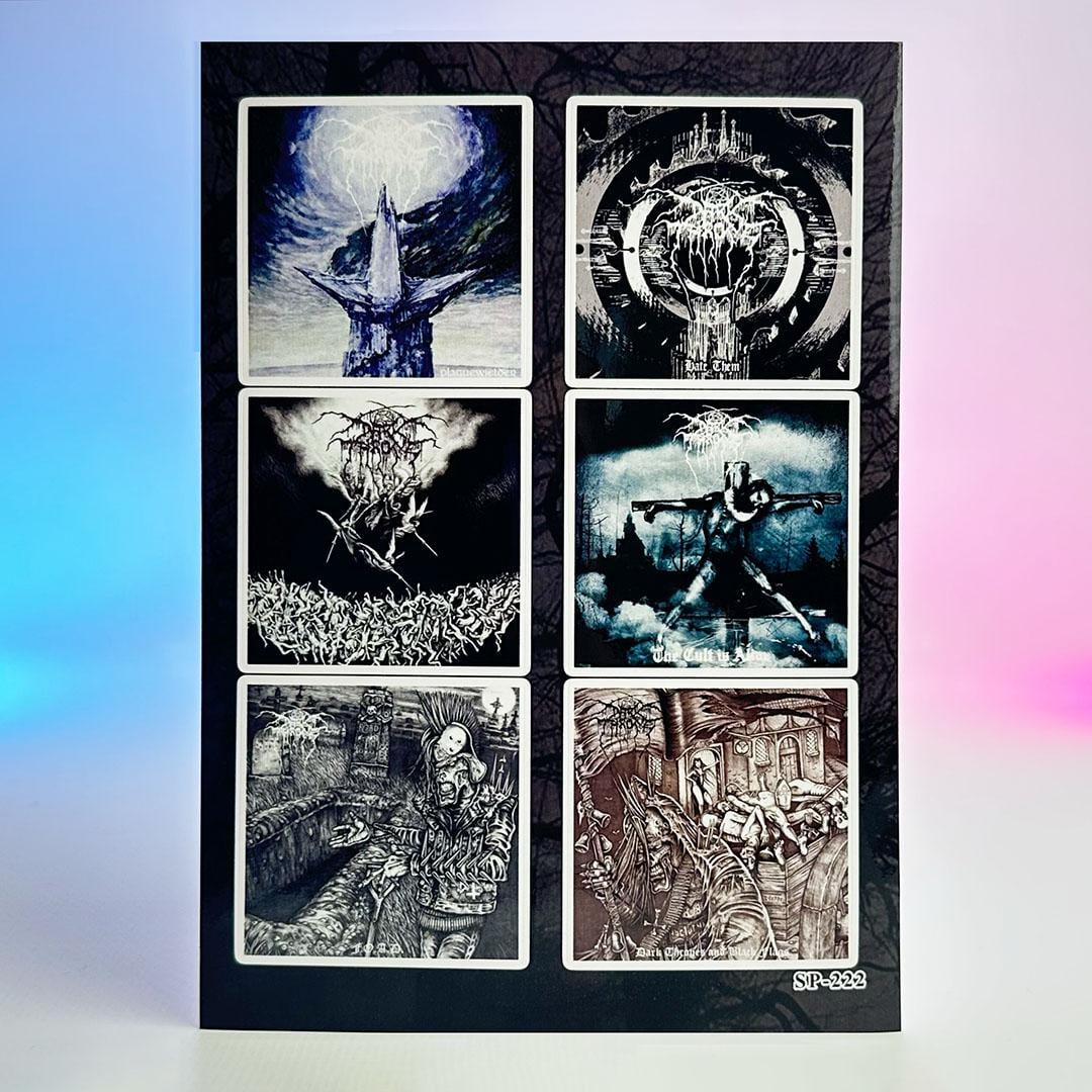 Стикер-пакет Darkthrone Album Covers 2 (SP 222)