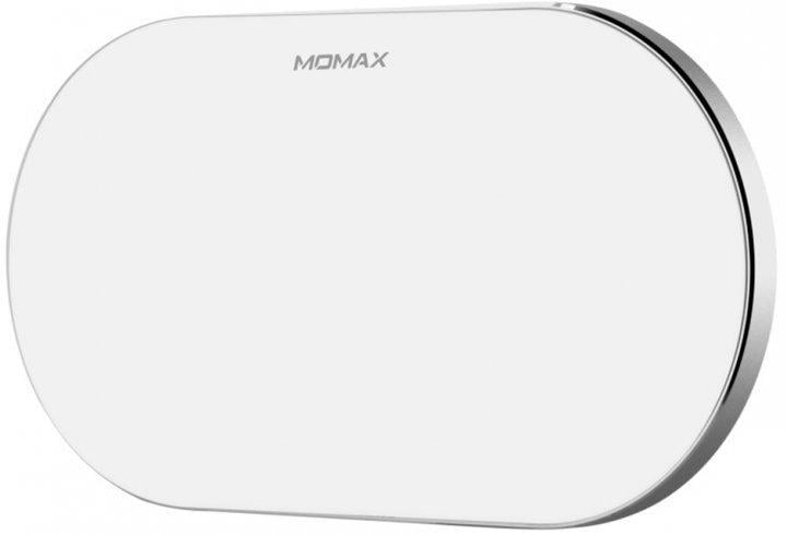 Бездротова зарядка Momax Q. Pad Pro Qual-Coil Series, White (UD11W)