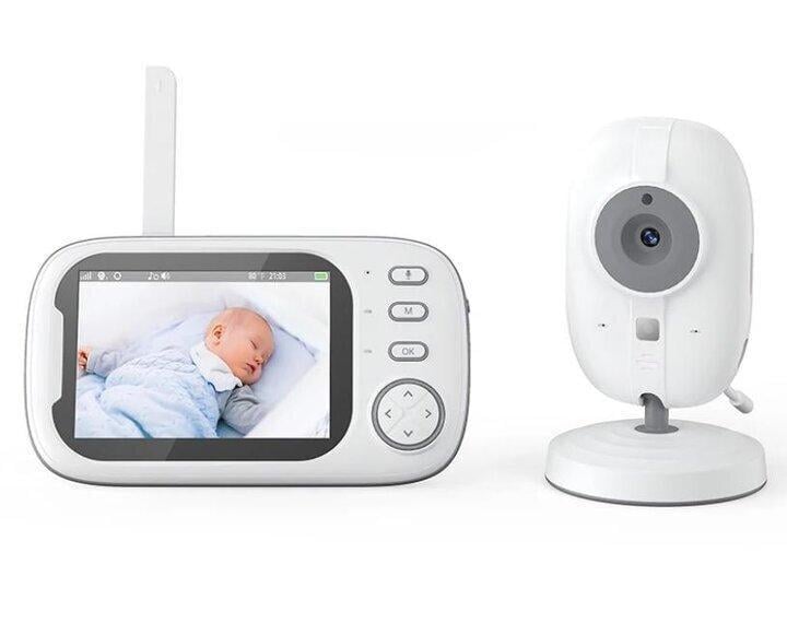 Відеоняня Baby Monitor ABM600 з датчиком звуку з портативним дисплеєм та вимірюванням температури - фото 13