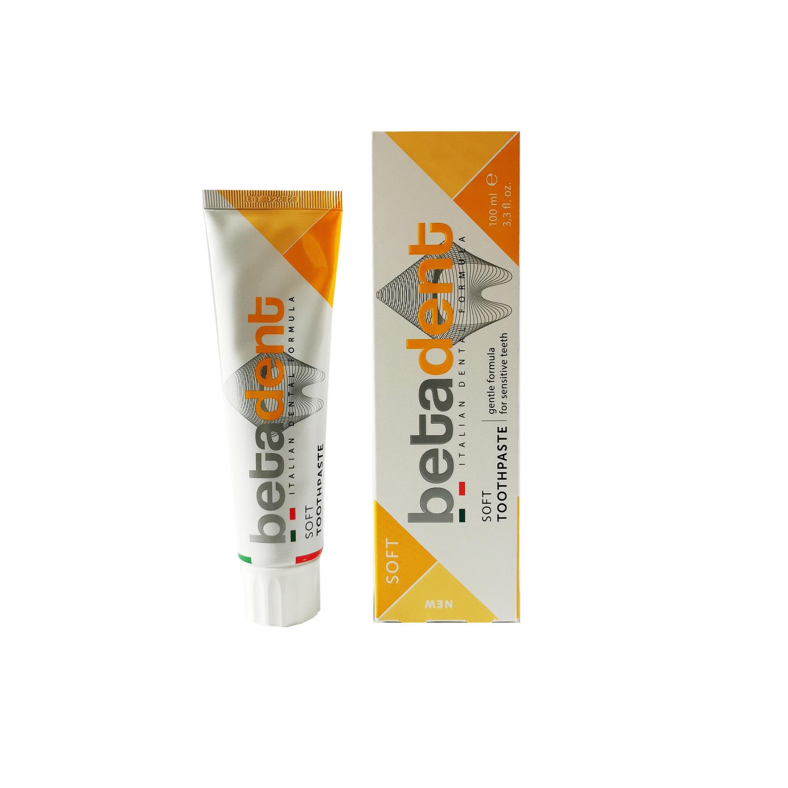 Зубна паста Betadent Soft 100 мл (825) Зубна паста Betadent Soft 100 мл (825)